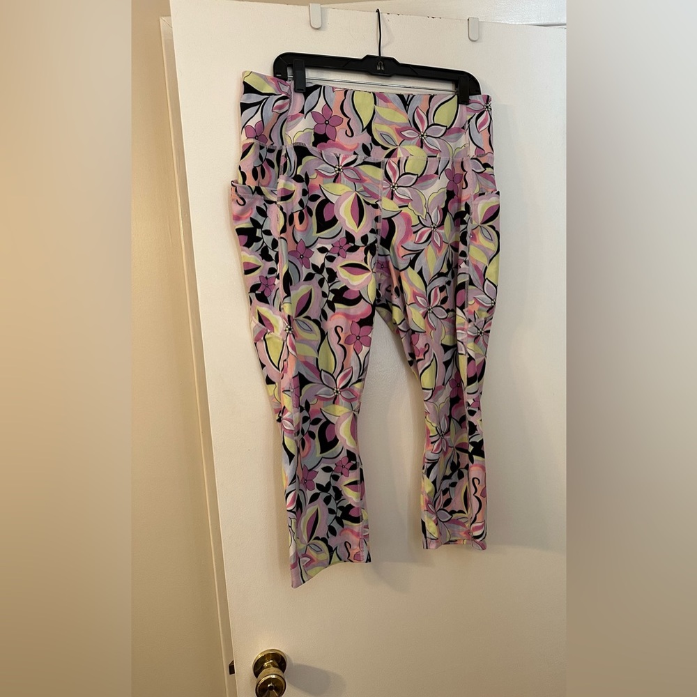 Floral leggings by Avia